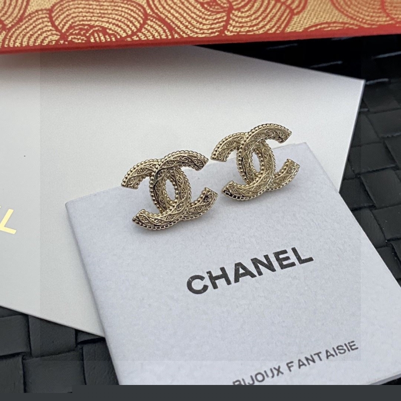 Ch*el earrings